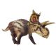 Haolonggood Xenoceratops (Yan Shun) brown HA720