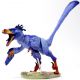 BotM Raptor Series Saurornitholestes sullivani (purple) 52412 (12)