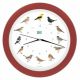SV1001ER KooKoo® Zangvogels Wandklok Rood