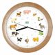 KW4000W KooKoo® KidsWorld Wandklok Hout